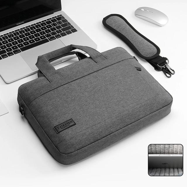 Bolsa de Ombro/Portfólio para Notebook até 17 Polegadas Compatível com Macbook Air/Pro, Huawei, Asus, Dell