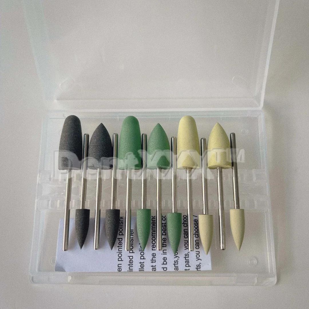 Kit de Polimento de Resina Hp0412 com 12 Peças para Ferramentas de Baixa Velocidade, Diâmetro do Haste Tipo Hp 2.35mm - Image 1