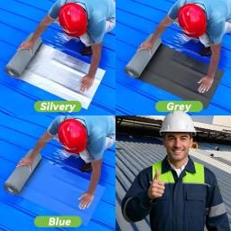 Fita Impermeável, Material Impermeável em Rolo e Selante Autoadesivo para Telhados com Funções de Isolamento Térmico/Acoustico - Image 2