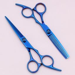 Tesoura de cabelo profissional, 6.0 polegadas, desbaste, cabeleireiro, conjunto de corte de cabelo, salão de beleza, barbeiro e casa, aço japonês 1001 - Image 4