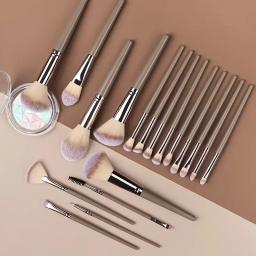 Conjunto Profissional de Pincéis de Maquiagem 3-20PCS, Macios e Fofos, para Base, Sombra, Corretivo, Blush e Kabuki, Ferramenta de Beleza para Mulheres - Image 6