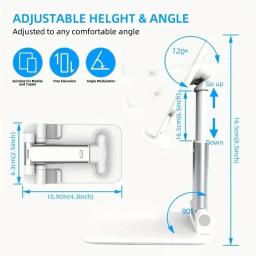 Suporte de mesa para celular, suporte ajustável para tablet, mesa universal para iphone, ipad, xiaomi, samsung - Image 2