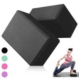 2 Blocos de Espuma para Ginástica, Equipamento de Treino e Fitness, Ferramenta Auxiliar para Dança e Yoga, Alongamento e Modelagem Corporal, Blocos de Yoga em EVA - Image 1