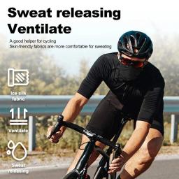 Ciclismo máscara facial absorver suor respirável treinamento de pesca esporte uv rosto cachecol pescoço gaiter verão rosto bandana - Image 4