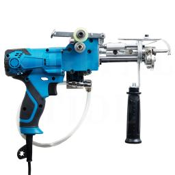 Pistola pneumática para tufagem de carpetes de pelo longo de 20-60mm AK-III 2 em 1, pistola de flocagem de carpetes de veludo de alta densidade, máquina de tufagem e tecelagem. - Image 3