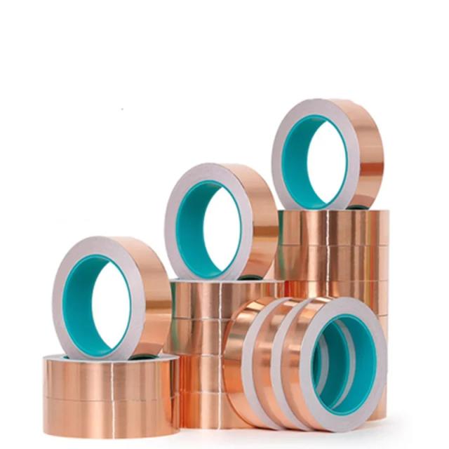 Fita de Cobre Condutiva Dupla Face 0.05mm 20m