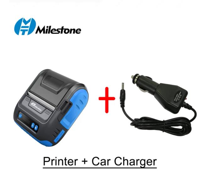 Milestone Impressora Térmica Portátil Bluetooth 80mm