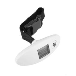 Balança digital lcd 40kg/100g, balança eletrônica portátil para bagagem, alta precisão, viagem, balança suspensa digital com correias - Image 2
