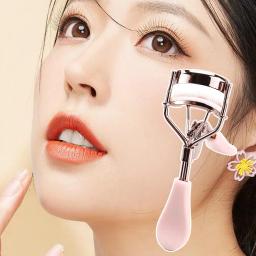Modelador de cílios profissional rosa com pente para curvas perfeitas, ferramenta de maquiagem fácil de usar para todos os tipos de olhos - Image 4