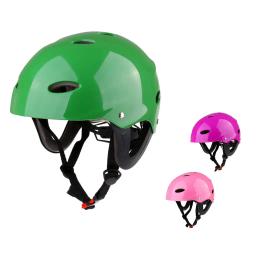 Capacete de esportes aquáticos ABS Shell Segurança Headpiece Kayak Canoa Acessório de barco à deriva para adultos e crianças - Image 3