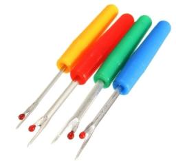 4 peças x alça de plástico costura ponto ripper unpicker cortador de linha ferramenta de costura - Image 3