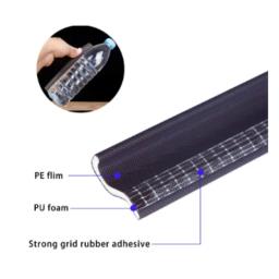 Tira De Vedação De Janela De Espuma Acústica, Casement Seal, Soundproof Foam S, Weather Stripping Door Seal, Gap Filler Tape, 40m, Novo - Image 5