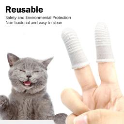 Kit de Limpeza Dental para Cães e Gatos, 6/12 Protetores de Dedo para Escovação de Dois Dedos, Essencial para Remoção de Tártaro e Higiene Oral - Image 4