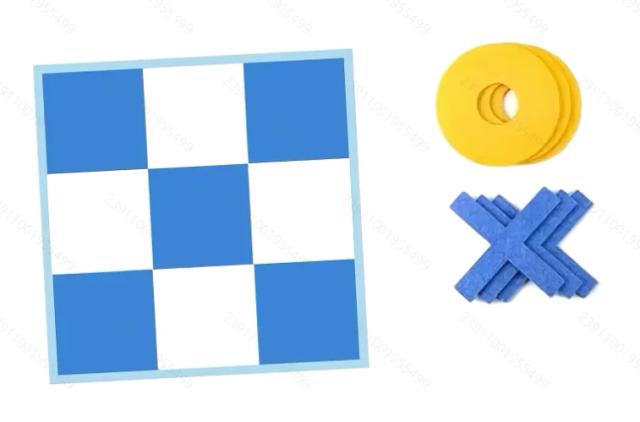 XO Xadrez e Cartas Jogo Interativo para Festas e Lazer 1 Unidade