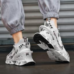 Tênis de luxo respirável masculino, Tênis Masculino, Mocassins casuais, Treinador de corrida, Corrida, Moda - Image 4