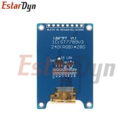 1.69 tft lcd ips módulo de tela colorida 1.69 "st7789 controlador placa driver interface spi 240*280 240x280 - Image 2