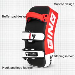 Alvo de Pé Profissional para Muay Thai e MMA, Almofadas de Boxe para Socos Pesados, Alvo de Chute, Alvo de Mão em Arco, Equipamento de Treino de Taekwondo - Image 5
