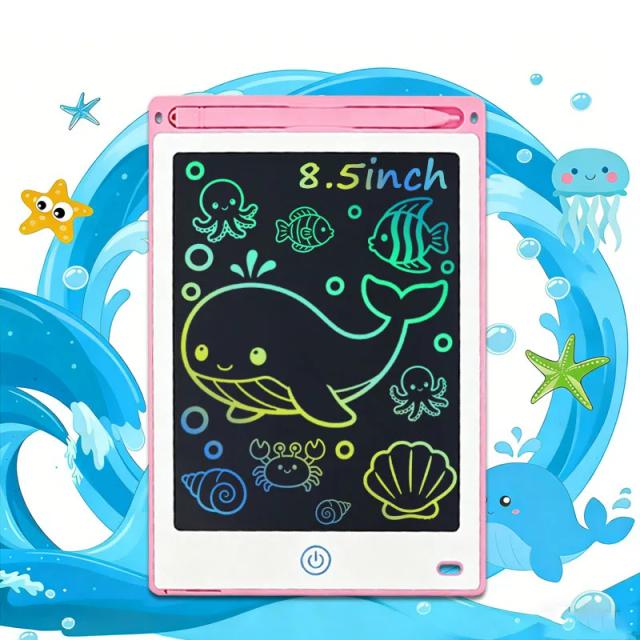 Tablet de Escrita LCD 8.5 Polegadas Desenho Bloco de Notas Eletrônico Brinquedo Educacional