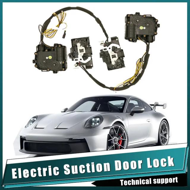 Fechadura Elétrica Inteligente Porsche GT3 Sucção Automática Portas Veículo