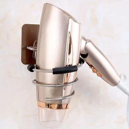 Suporte de secador de cabelo para banheiro, perfuração grátis, ferramentas de cuidados com o cabelo, adesivo, montagem na parede, ferramentas de salão de barbeiro - Image 5