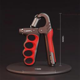 Fortalecedor de aperto antebraço musculação mão dedo ferramenta de exercício treinador de dedo mão espremedor exercícios lidar com treinador de força - Image 2