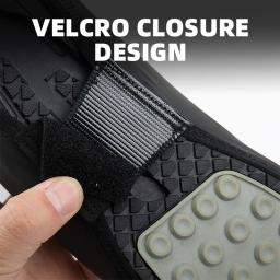 Ykywbike capa para sapatos de ciclismo, à prova d'água, com meias, reflexiva, novo tecido aero, acessórios para bicicleta - Image 3