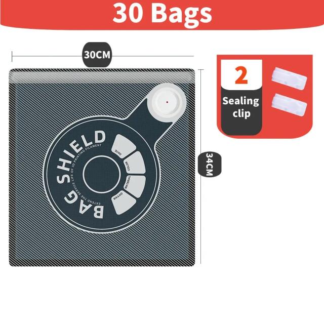 2.0 saco de armazenamento de filamento atualizado pla abs petg saco de vácuo secador filamento segurança resistente à umidade forte selo peça impressora 3d