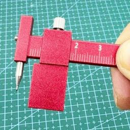 1 unidade Régua de Traçagem Equidistante e Traçadores Paralelos para Contornos Isométricos, Ferramentas de Construção - Image 4
