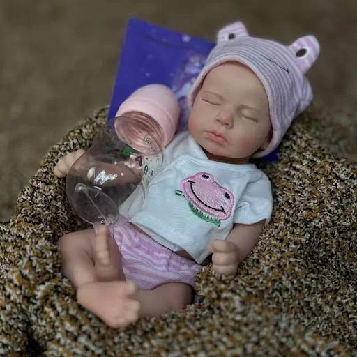 33cm boca aberta corpo inteiro silicone loulou menina e menino recém-nascido bebé de silicone cuerpo entero artesanal presentes realistas para crianças