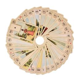 Grande tableau lenormand tarô ferramentas de adivinhação cartão oracle 36 pçs festa tarô cartão jogo de tabuleiro tarô fortuna dizendo cartas - Image 2