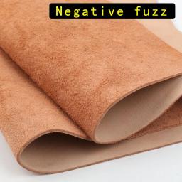 Couro de vaca puro de primeira camada, sem revestimento, pele de couro original com acabamento fosco, superfície mate, absorvente de água e respirável. - Image 4