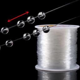 100/300M Elastic Beading Thread 0.5-1mm Stretch String DIY Jewelry Making Necklaces Bracelets Strong Durable Crystal Cord Thread - Image 2