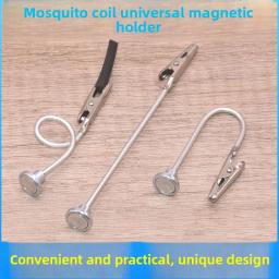Novo clipe universal de sucção magnética, suporte de bobina de mosquito de acampamento, clipe de coloração de arte, repelente de mosquitos de incenso ao ar livre - Image 2