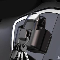 Suporte para Chaves de Carro, Caixa de Armazenamento Interna para Carro, Organizador de Painel com Montagem Adesiva para Cartões e Chaves, Ajuste Universal - Image 6