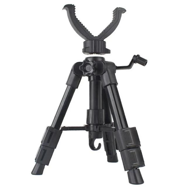 Tripé externo de alumínio com interface de rosca v-yoke 3/8, tripé universal para câmera de mesa, altura ajustável, acessórios de caça