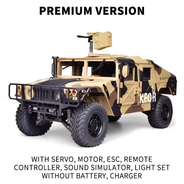 HG-P408 1:10 4WD RC Crawler Off-Road Truck 30 Minutos de Controle Remoto