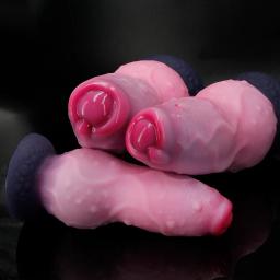 Dildo Anal Monster Dog Knot, Brinquedos Sexuais para Mulheres, Pênis de Silicone para Dilatação Anal, Masturbação Feminina, Produtos Sexuais para Adultos - Image 5