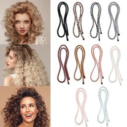 Faixa de Cabelo Modeladora Sem Calor, Rolos Flexíveis Macios Multicoloridos para Uso Noturno, Modeladores de Cabelo Preguiçosos, Ferramenta de Estilização de Cabelo - Image 2