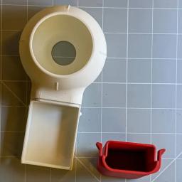 Coletor de poeira de broca de bico rotativo - design de inclinação rotativa mantém a poeira contendo, eficiente e fácil de limpar, para DIY/construção - Image 5
