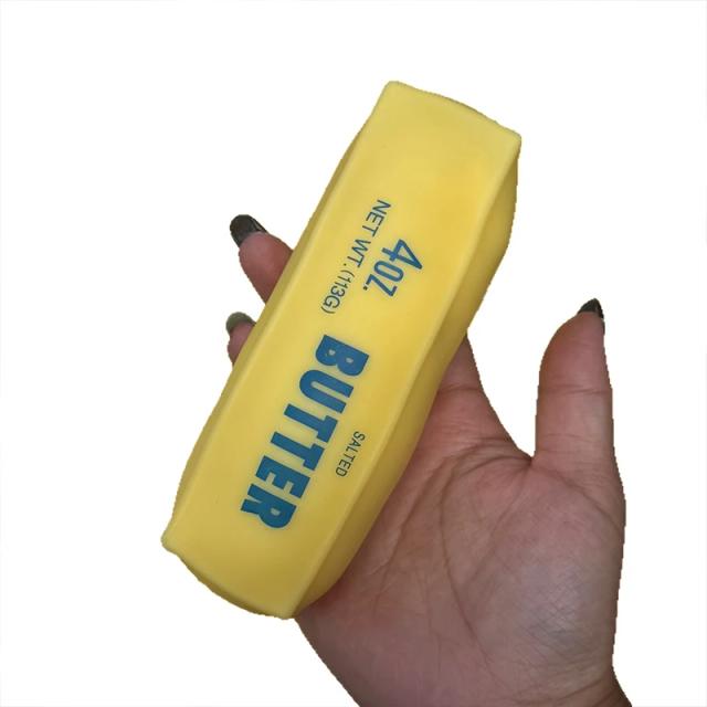 Bola Anti-stress Macia Manteiga Brinquedo Fidget Crocante 1 Unidade