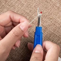 Costura azul Ponto Thread Unpicker Kit, Seam Ripper Kit, cortador removedor para artesanato, bordado bordado ferramenta, 5pcs - Image 5