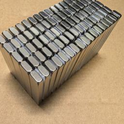 Ímã de Neodímio N52 30x10x5 40x10x5 50x10x5 60x10x5 com Adesivo Dupla Face para Impressora 3D, Artesanato e Testes em Oficina - Image 1