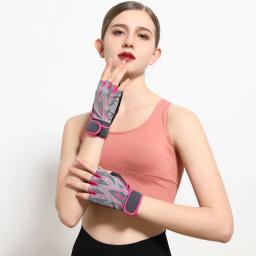 Luvas de Fitness para Academia e Ciclismo, Verão, Masculinas e Femininas, com Suporte de Punho, Luvas para Halteres, Levantamento de Peso, Antiderrapantes e Respiráveis para Treino - Image 6