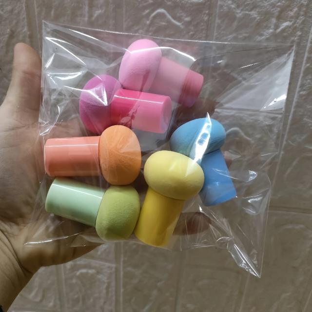 Conjunto de Pincéis de Estêncil Coloridos com Alças 6 Peças