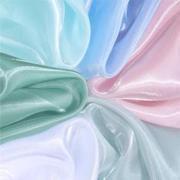 Tecido de Organza com Glitter Efeito Água, Vendido por Metro, para Vestuário, Hanfu, Saias de Casamento, Costura DIY, Tecido de Designer Brilhante, Rosa Suave e Azul - Image 3