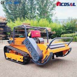 Máquina Profissional de Corte de Grama com Controle Remoto, Cortador de Grama com Esteiras para Manutenção Comercial, Paisagismo e Municipal - Image 1