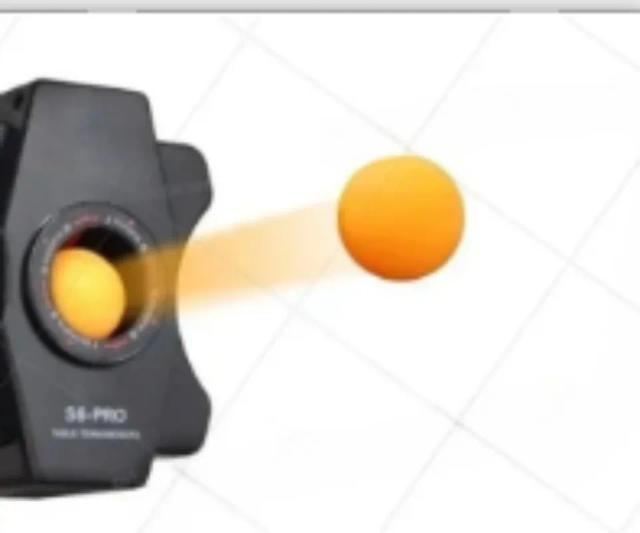 WAYMARK Robô Treinador de Tênis de Mesa S6-PRO Máquina Automática de Bolas com Rede 9 Controles de Rotação e Velocidade
