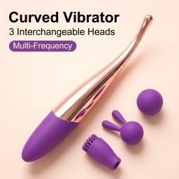 Vibrador de Dedo Poderoso para Ponto G Feminino, Estimulador de Clitóris e Mamilo, Massajador de Mamilo para Orgasmo Rápido, Brinquedos Sexuais para Adultos Iniciantes - Image 2