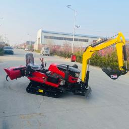 Mini Trator Agrícola Personalizado de 80HP a Diesel, de Alta Torque, para Cultivo e Agricultura - Image 6