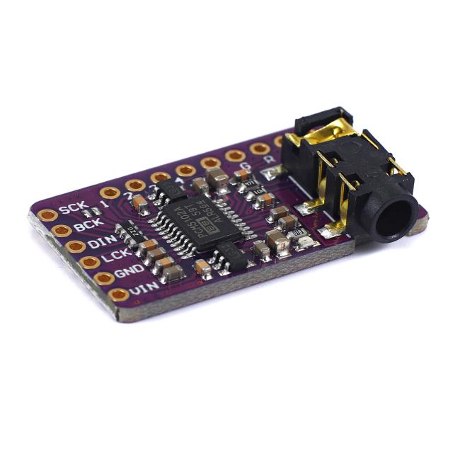 Interface i2s PCM5102A DAC Decodificador GY-PCM5102 Módulo Player Phat Digital PCM5102 Placa de Áudio